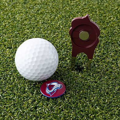 NHL Colorado Avalanche Shaped Divot Tool