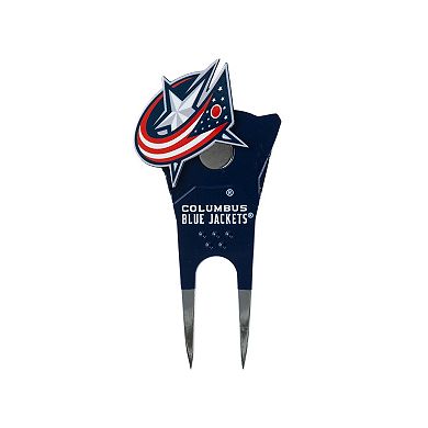 NHL Columbus Blue Jackets Shaped Divot Tool