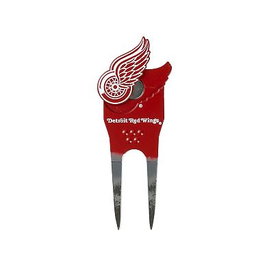 NHL Detroit Red Wings Shaped Divot Tool