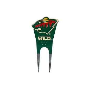 NHL Minnesota Wild Shaped Divot Tool