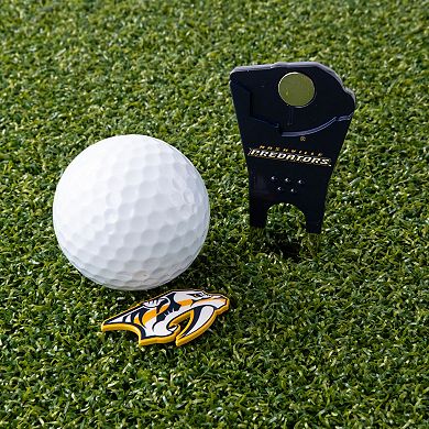 NHL Nashville Predators Shaped Divot Tool