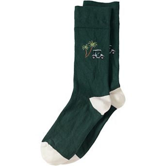 Men's Lands' End Novelty Dress Socks