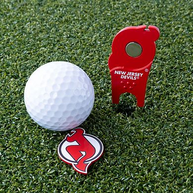 NHL New Jersey Devils Shaped Divot Tool