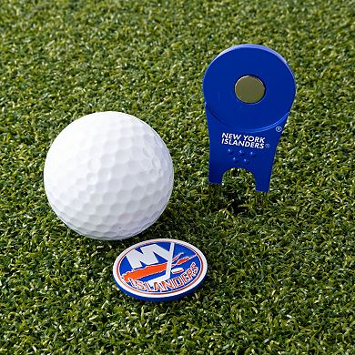 NHL New York Islanders Shaped Divot Tool
