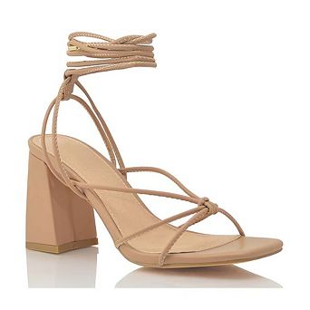 Strappy Block Heel Women's Dress Sandals