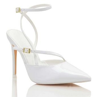 Pointed Toe Stiletto Heel Dual-Strap Sandal