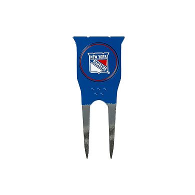 NHL New York Rangers Shaped Divot Tool