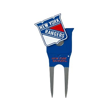 NHL New York Rangers Shaped Divot Tool