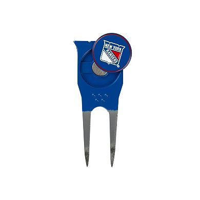 NHL New York Rangers Shaped Divot Tool