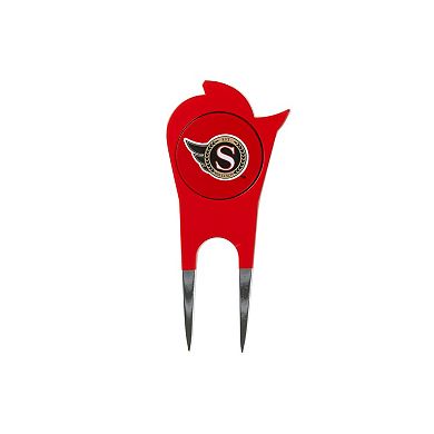NHL Ottawa Senators Shaped Divot Tool