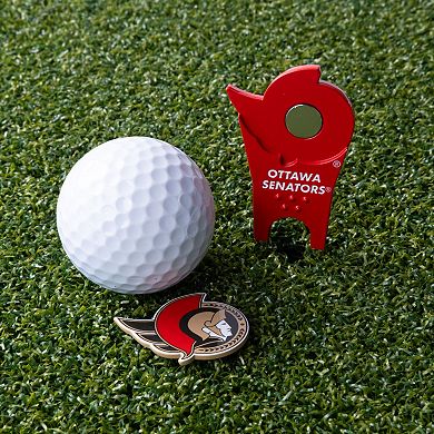 NHL Ottawa Senators Shaped Divot Tool