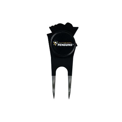 NHL Pittsburgh Penguins Shaped Divot Tool