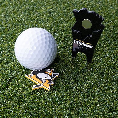 NHL Pittsburgh Penguins Shaped Divot Tool