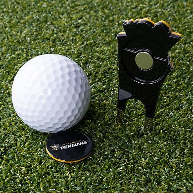 NHL Pittsburgh Penguins Shaped Divot Tool