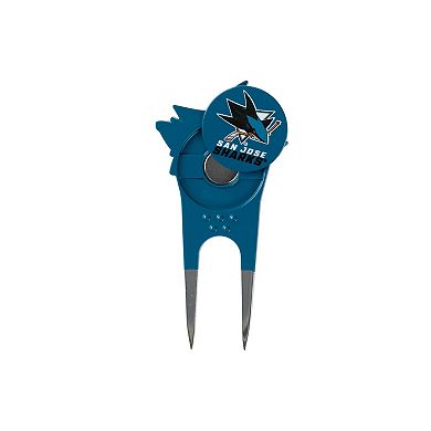 NHL San Jose Sharks Shaped Divot Tool