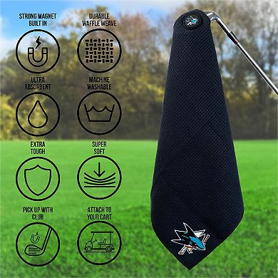NHL San Jose Sharks 15" x 15" Microfiber Towel