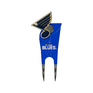 NHL St. Louis Blues Shaped Divot Tool