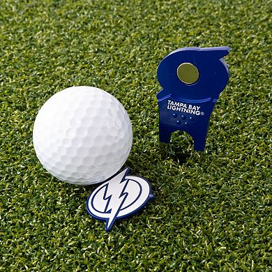 NHL Tampa Bay Lightning Shaped Divot Tool
