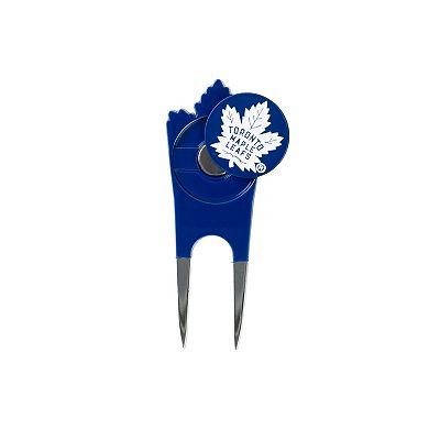 NHL Toronto Maple Leafs Shaped Divot Tool