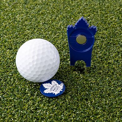 NHL Toronto Maple Leafs Shaped Divot Tool
