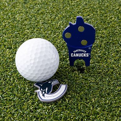 NHL Vancouver Canucks Shaped Divot Tool