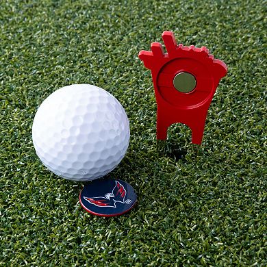 NHL Washington Capitals Shaped Divot Tool