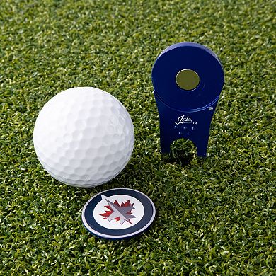 NHL Winnipeg Jets Shaped Divot Tool