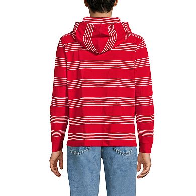 Men's Lands' End Long Sleeve Slub Hoodie