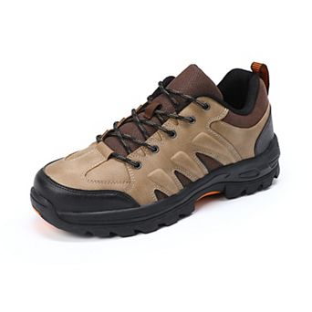 Men's Trail Hiking Shoes Slip Resistant Durable Outdoor Sneakers with Protective Toe