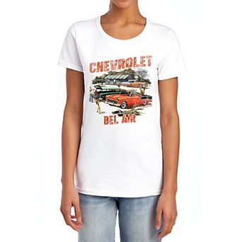 Juniors' Chevrolet Bel Air Graphic Tee