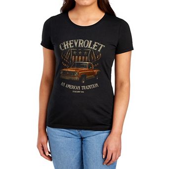 Juniors' Chevrolet America Tradition Graphic Tee