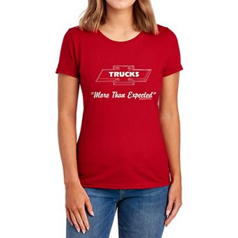 Juniors' Chevrolet Trucks Logo Graphic Tee