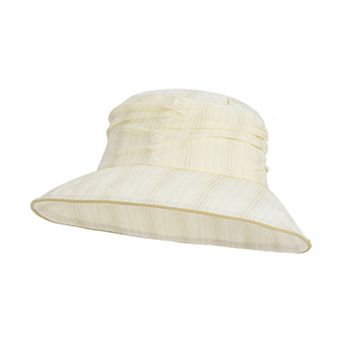 Women's Lightweight Bucket Hat Wide Brim Sun Hat Breathable Mesh Lining Casual Summer Hat