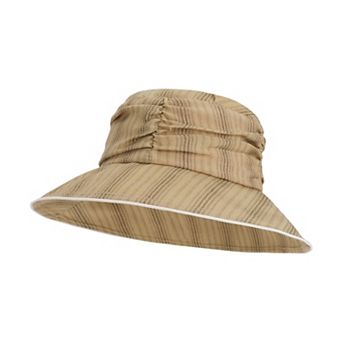 Women's Lightweight Bucket Hat Wide Brim Sun Hat Breathable Mesh Lining Casual Summer Hat