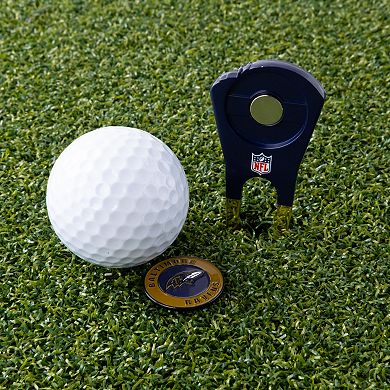 NFL Baltimore Ravens Shaped Divot Tool