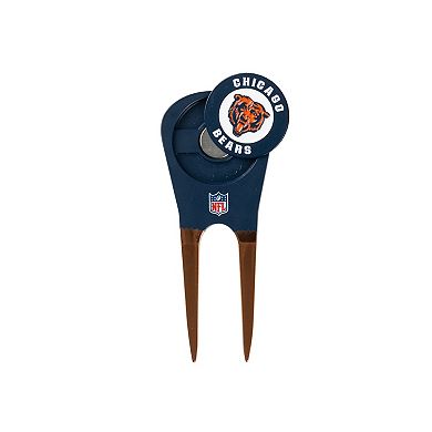 NFL Chicago Bears Shaped Divot Tool