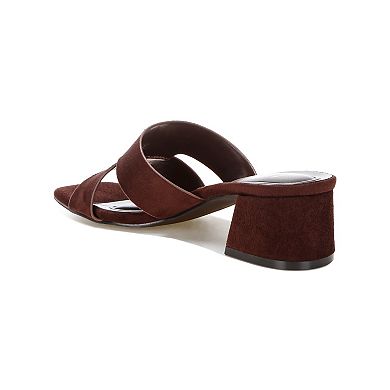 London Rag Aneka Women's Block Heel Slide Sandals