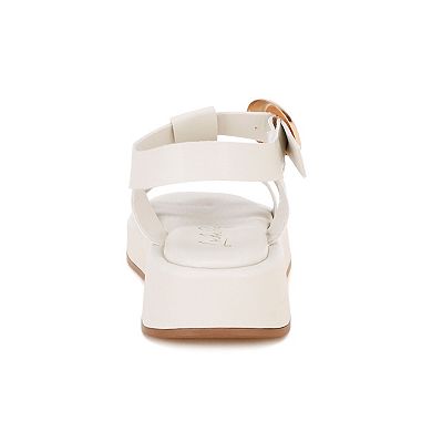 London Rag Osiha Women's Platform Sandals with Buckle Accent
