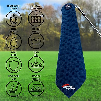 NFL Denver Broncos 15" x 15" Microfiber Towel