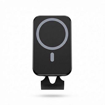 Car Wireless Charger Mount 15W Fast Charging Aluminum Magnetic Phone Holder Air Vent Mount
