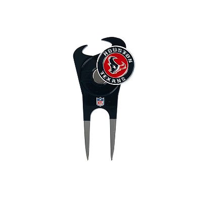 NFL Houston Texans Shaped Divot Tool