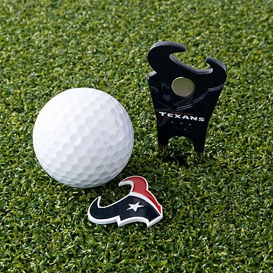NFL Houston Texans Shaped Divot Tool