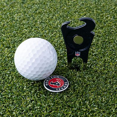 NFL Houston Texans Shaped Divot Tool