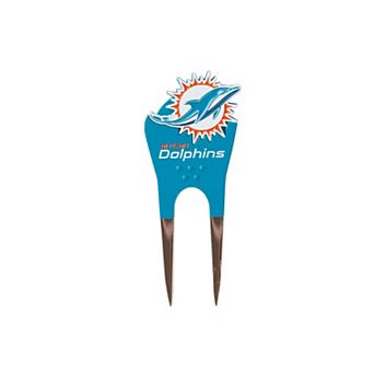 NFL Miami Dolphins Shaped Divot Tool