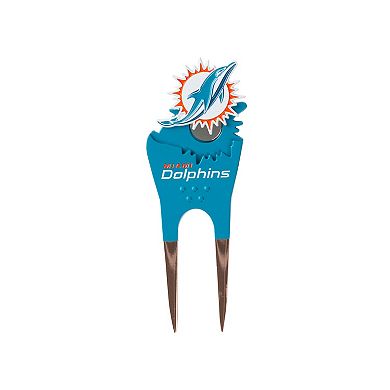 NFL Miami Dolphins Shaped Divot Tool