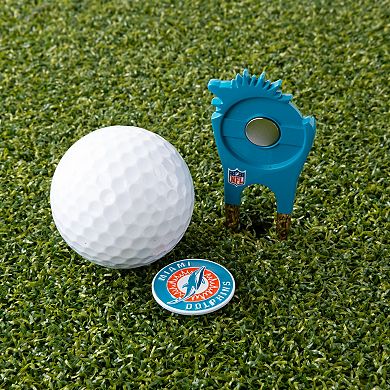 NFL Miami Dolphins Shaped Divot Tool