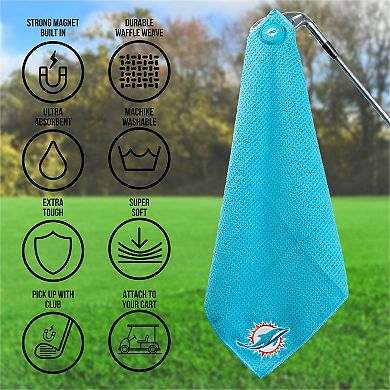 NFL Miami Dolphins 15" x 15" Microfiber Towel