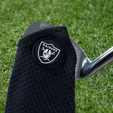 NFL Las Vegas Raiders 15" x 15" Microfiber Towel
