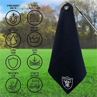 NFL Las Vegas Raiders 15" x 15" Microfiber Towel