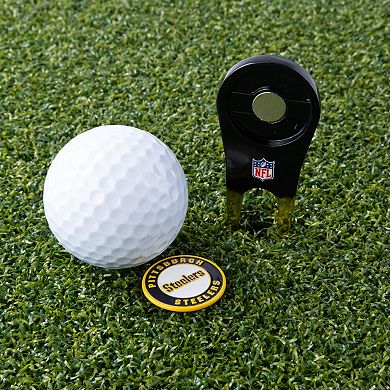 NFL Pittsburgh Steelers Shaped Divot Tool